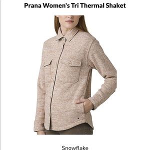 Prana Tri-Thermal Shacket - Size XS (Women’s)